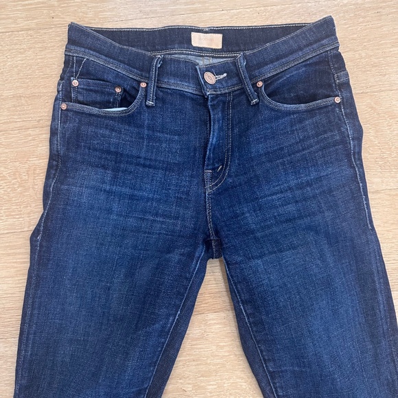 Mother The Cruiser Flare Jeans in Clean Sweep Size 25 - Picture 6 of 13